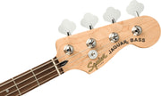 Fender Squier Affinity Jaguar Bass H - Charcoal Frost Metallic w/ Gig Bag