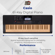 Casio CT-X700 61-Key Keyboard w/ Adjustable Stand