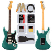 Fender American Professional Classic Stratocaster HSS - Faded Sherwood Green Metallic w/ Cleaning Kit