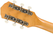 Fender Tim Armstrong Hellcat Acoustic Guitar, Left Handed - Natural w/ Strap