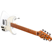 Tyma Guitars E7 Smart Guitar All-In-One Guitar - Snow Feather White