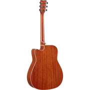 Yamaha FGC-TA Dreadnought Cutaway Transacoustic Guitar - Brown Sunburst