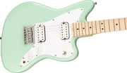 Fender Squier 3/4-Size Kids Mini Jazzmaster HH - Surf Green w/ Amplifier
