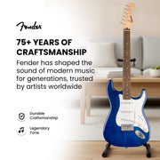 Fender Squier Sonic Stratocaster Pack - Sapphire Blue Transparent