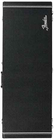 Fender Classic Series Wood Case for Jazzmaster/Jaguar - Black w/ Guitar Strap