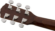 Fender CD-60S Solid Top Dreadnought Acoustic Guitar, Left Handed - Natural w/ Gig Bag