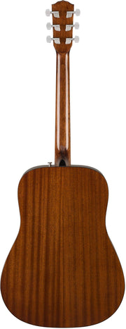 Fender CD-60S Solid Top Dreadnought Acoustic Guitar, Left Handed - Natural w/ Hard Case