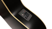 Berkeley ELEMENTARY-EQ-BKS Concert Cutaway Acoustic-Electric Guitar