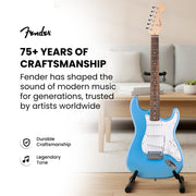 Fender Squier Stratocaster - California Blue w/ Amplifier