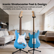 Fender Squier Stratocaster - California Blue w/ Amplifier