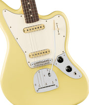 Fender Player II Jaguar - Hialeah Yellow w/ Cleaning Kit