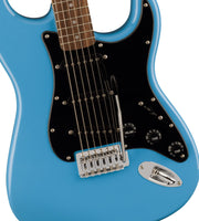 Fender Squier Sonic Stratocaster, Black Pickguard, Laurel Fingerboard - California Blue