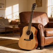 Fender FA-115 Dreadnought Acoustic Guitar - Natural w/ Hard Case