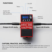 Boss RC-5 Loop Station w/ Instrument Cable