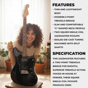 Fender Squier Affinity Jazzmaster - Metallic Black