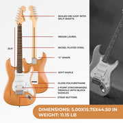 Fender Squier Affinity Stratocaster HSS - Natural