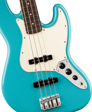 Fender Player II Jazz Bass - Aquatone Blue w/ Cleaning Kit