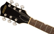 Gretsch G2622LH Streamliner Center Block Double-Cut Left-Handed Electric Guitar - Gunmetal w/ Strap