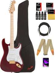 Fender Richie Kotzen Stratocaster - Transparent Red Burst w/ Gig Bag