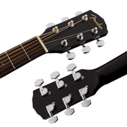 Fender FA-125 Dreadnought Acoustic Guitar - Black w/ Gig Bag