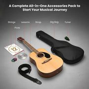 Fender FA-125 Dreadnought Acoustic Guitar - Natural w/ Gig Bag