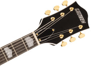 Gretsch G5422TG Electromatic Classic Double-Cut Hollow Body Electric Guitar - Walnut Stain w/ Strap