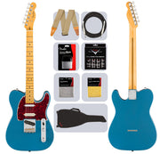 Fender American Professional Classic Hotshot Telecaster - Faded Lake Placid Blue w/ Cleaning Kit