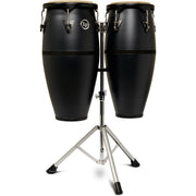 Latin Percussion Discovery Series 10-11 Ultralight Conga Set with Stand - Onyx