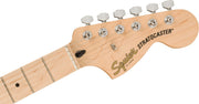 Fender Squier Affinity Stratocaster, Maple - Olympic White w/ Gig Bag