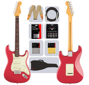 Fender American Professional Classic Stratocaster - Faded Dakota Red w/ Cleaning Kit