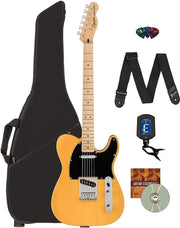 Fender Squier Affinity Telecaster - Butterscotch Blonde w/ Gig Bag