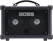 Boss Dual Cube LX Portable Bass Guitar Combo Amplifier w/ Instrument Cable