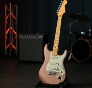 Fender American Professional Classic Stratocaster - Faded Firemist Gold w/ Cleaning Kit