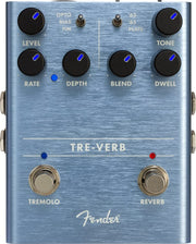 Fender Tre-Verb Digital Reverb-Tremolo Pedal w/ Power Supply