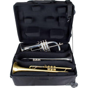 Protec IP301QWL IPAC Quad Horn Case with Wheels - Black