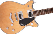 Gretsch G5222 Electromatic Double Jet BT Electric Guitar with V-Stoptail - Aged Natural w/ Strap