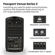 Fender Passport Venue S2 Portable PA System w/ Microphone