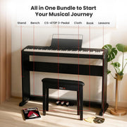 Casio CDP-S160 88-Key Compact Digital Piano w/ SP-34 Triple-Pedal System