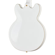 Epiphone Alex Lifeson 1976 ES-355 Signature Semi-Hollowbody Electric Guitar - Alpine White