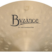 Meinl 20” Byzance Series Extra Hammered Ride Cymbal