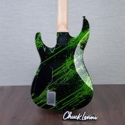 ESP USA M-II HT Electric Guitar - Alien Blood Splater - #US24803