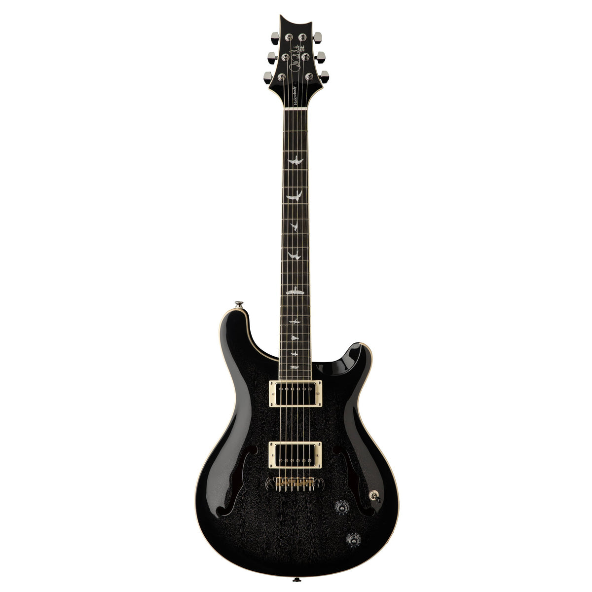 PRS SE Hollowbody Standard Piezo Electric Guitar - Dog-Hair Smokeburst