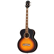 Epiphone El Capitan J-200 Studio Acoustic Electric Bass - Aged Vintage Sunburst - New
