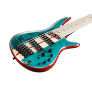 Ibanez SR1426BCGL 6-String Bass Guitar - Caribbean Green Low Gloss