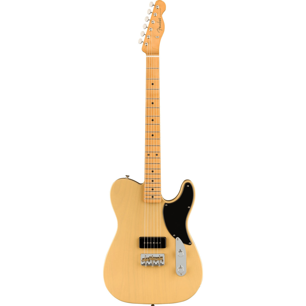 Fender Noventa Telecaster Electric Guitar, Maple Fingerboard - Vintage Blonde