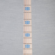Spector Euro 4 LT Poplar Burl Over Ash Electric Bass Guitar - Faded Light Blue Gloss - CHUCKSCLUSIVE - #]C121NB23307