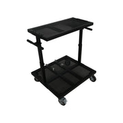 ProX X-BeatWagon Professional Mobile DJ Rolling Workstation with Adjustable Shelf