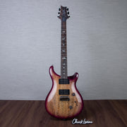 PRS Custom 24 Mango Custom Color Electric Guitar - Natural Rapsberry Burst - #260422102