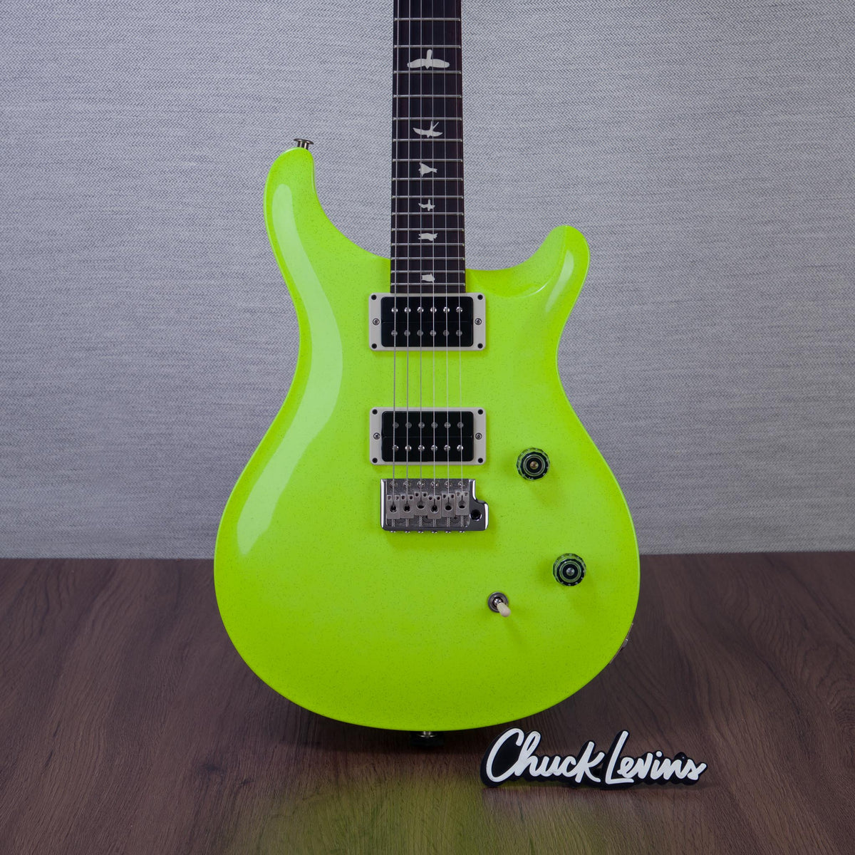PRS CE 24 Sprayer's Choice Electric Guitar - Safety Green Sparkle - #0426143