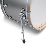 DW Design Series 3-Piece Shell Pack with 22-Inch Kick Drum - Titanium Satin